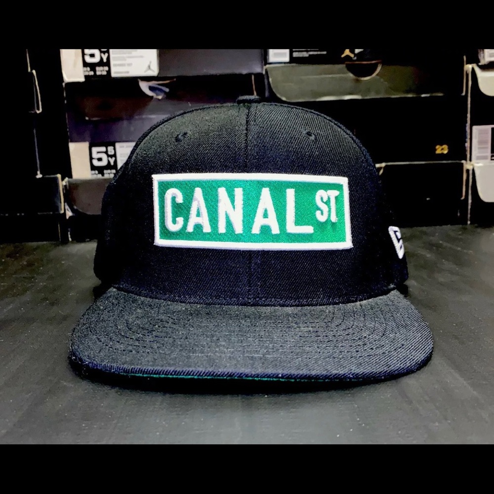 CANAL ST NO. 5 Snapback Hat Brooklyn NY